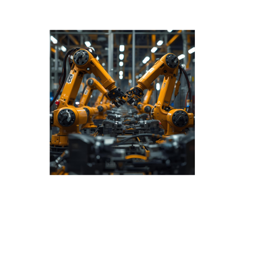 Robotics in an industrial setting, symbolizing automation projects.